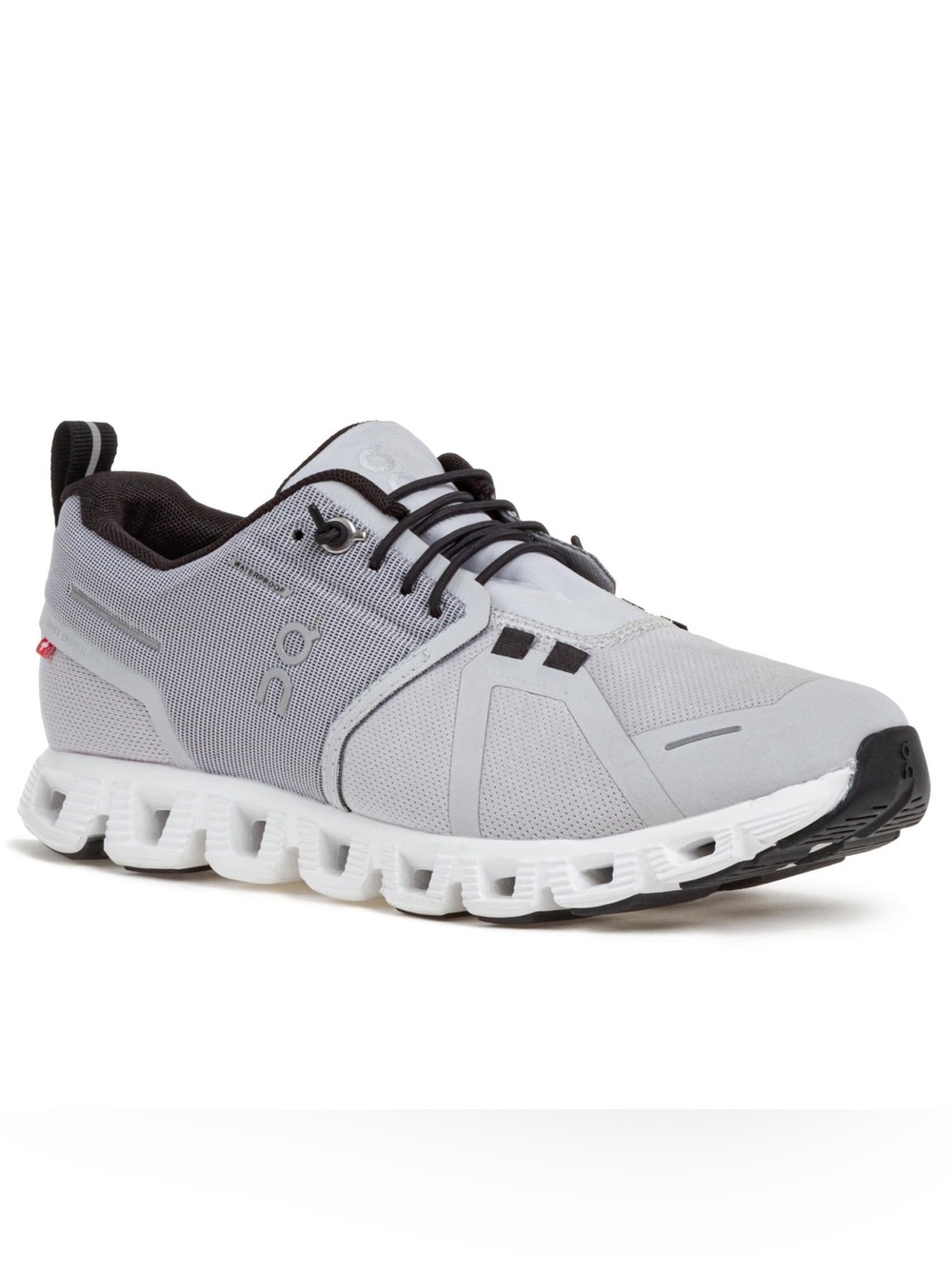 On Running Women's Cloud Waterproof Athletic Shoes in the Glacier color way